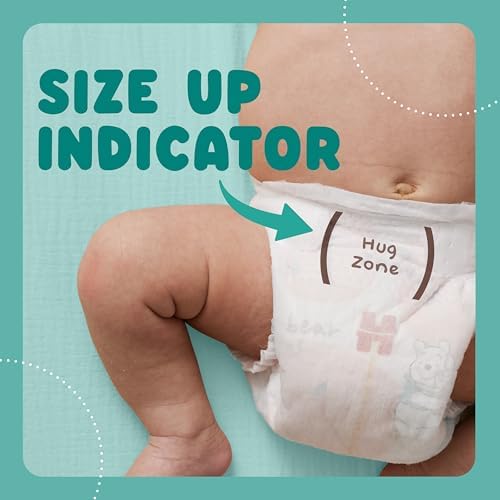 Huggies Skin Protect Newborn Nappies Size 1 (up to 5kg) 216 Count - One Month Supply (Packaging May Vary)