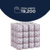 Kleenex Toilet Tissue (4735), 2 Ply Toilet Paper, 48 Toilet Rolls/Case, 400 Sheets/Roll (19,200 Sheets)