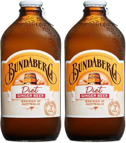 Bundaberg Diet Ginger Beer, 12 x 375 ml (Pack of 2)