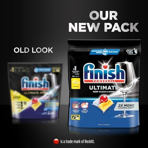 Finish Ultimate Dishwashing Tablets Lemon 70 Pack